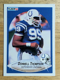 1990 Fleer #233 Donnell Thompson