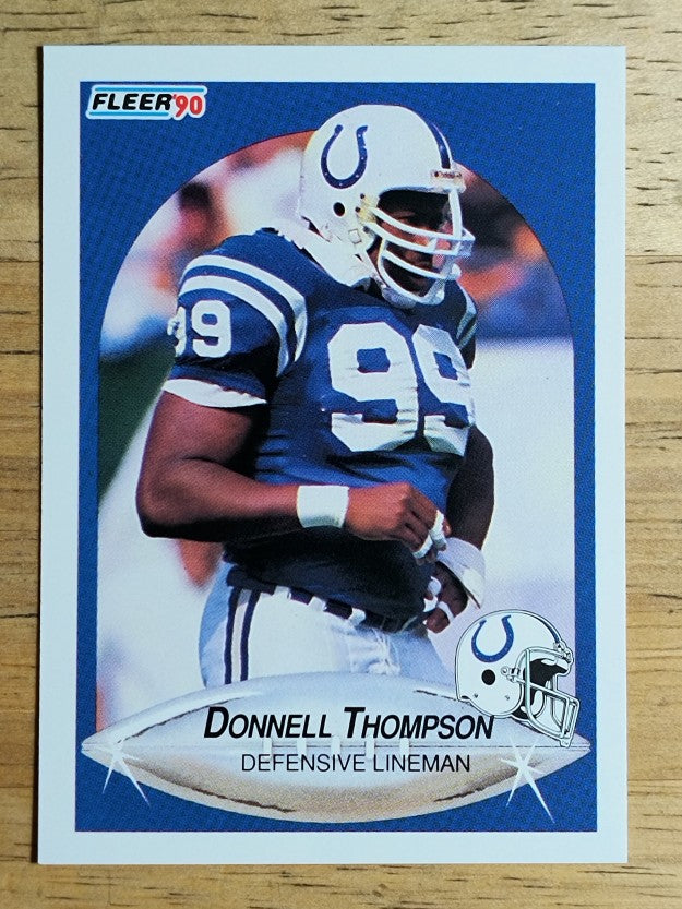 1990 Fleer #233 Donnell Thompson