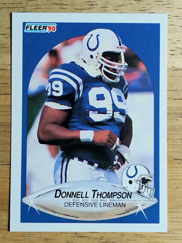 1990 Fleer #233 Donnell Thompson