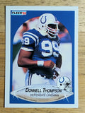 1990 Fleer #233 Donnell Thompson