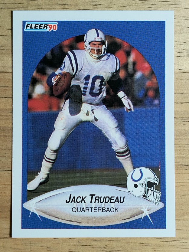 1990 Fleer #234 Jack Trudeau