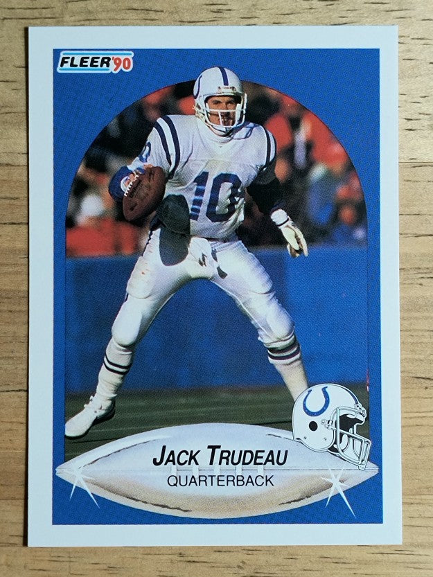 1990 Fleer #234 Jack Trudeau