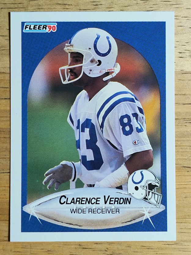 1990 Fleer #235 Clarence Verdin