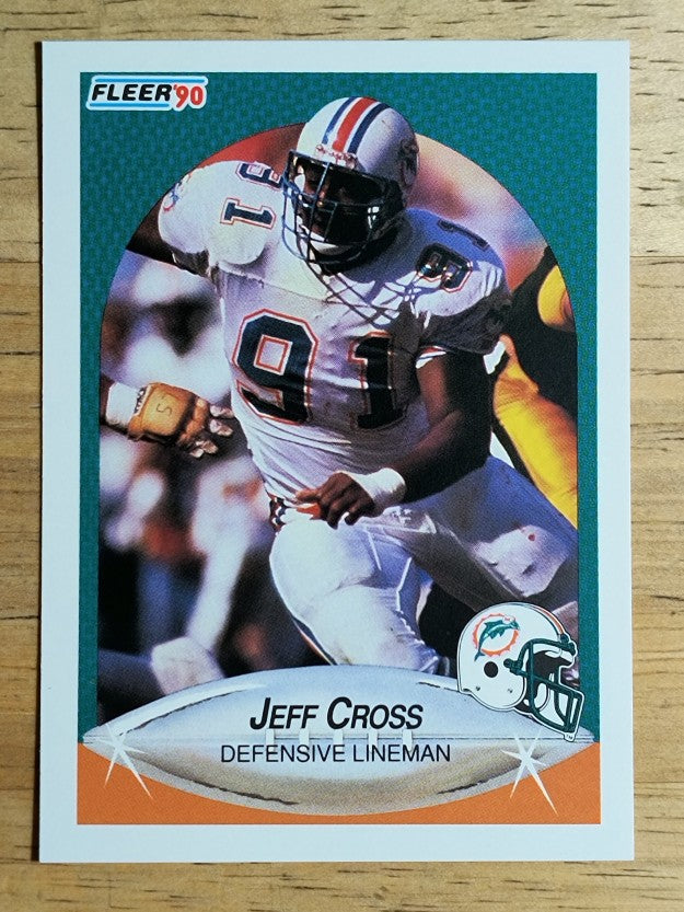 1990 Fleer #237 Jeff Cross