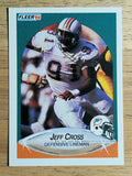 1990 Fleer #237 Jeff Cross