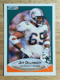 1990 Fleer #238 Jeff Dellenbach RC