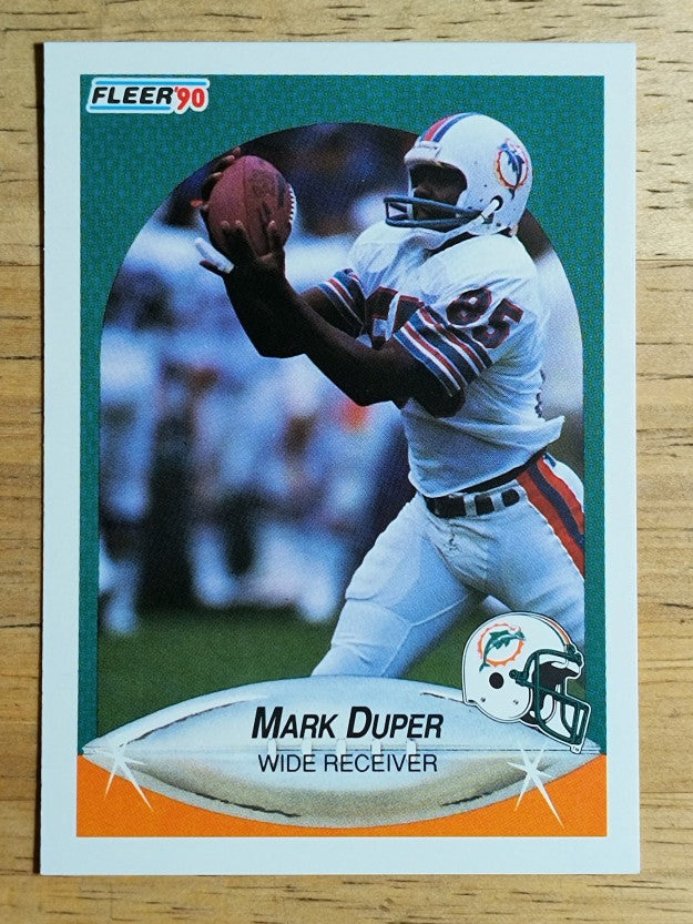 1990 Fleer #239 Mark Duper