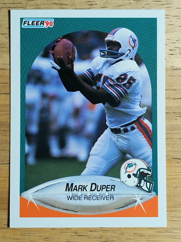 1990 Fleer #239 Mark Duper