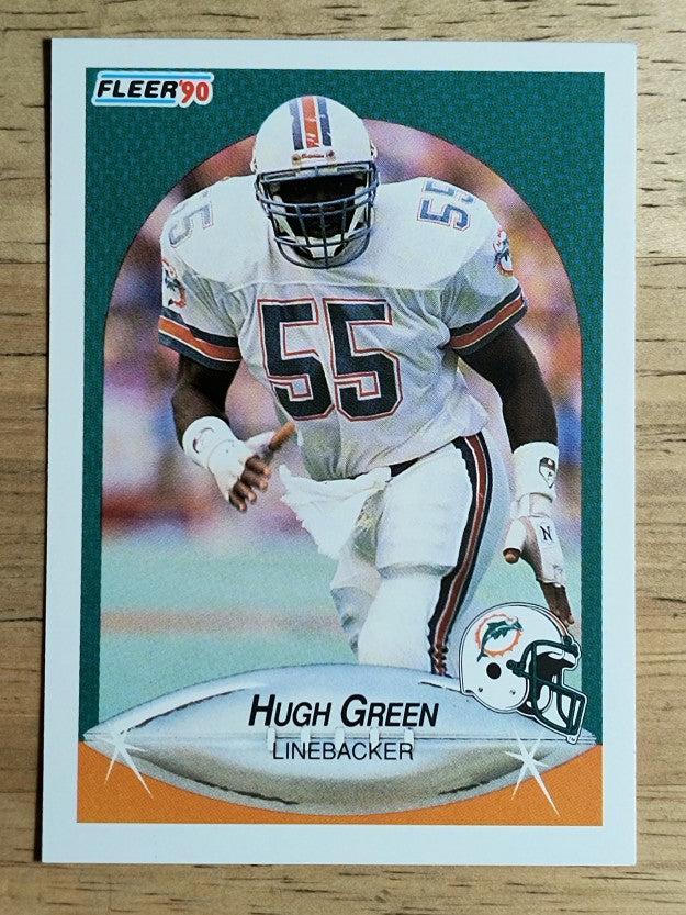 1990 Fleer #241 Hugh Green