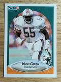 1990 Fleer #241 Hugh Green
