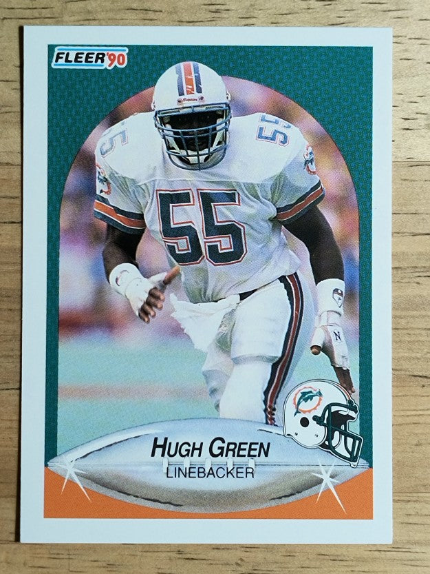 1990 Fleer #241 Hugh Green