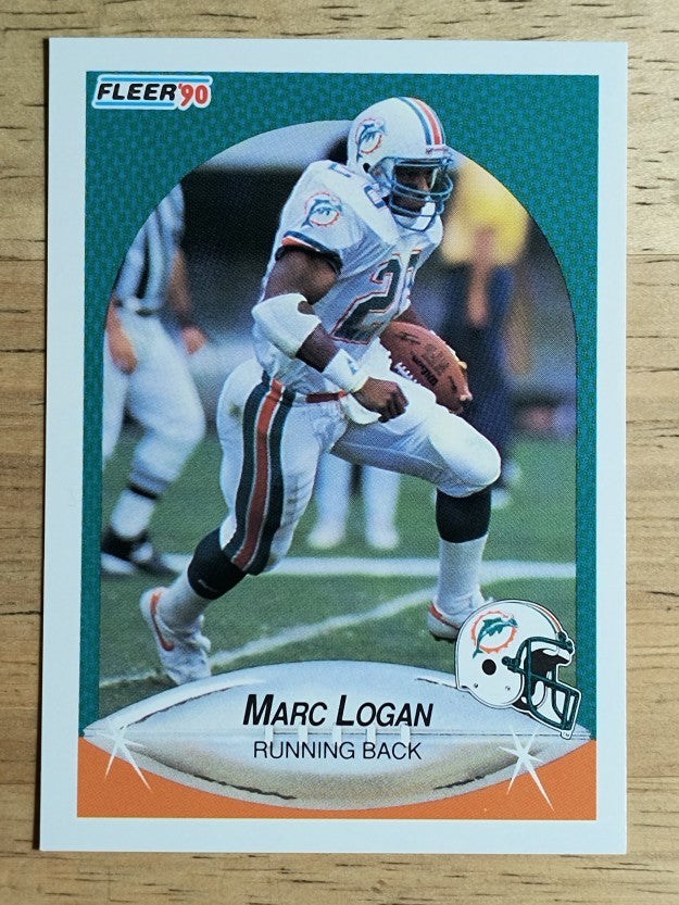 1990 Fleer #243 Marc Logan