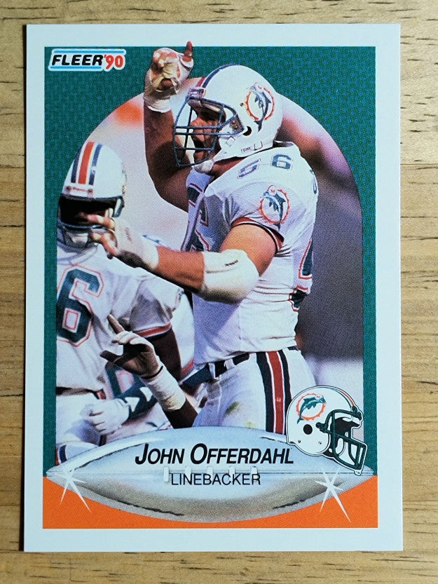 1990 Fleer #245 John Offerdahl