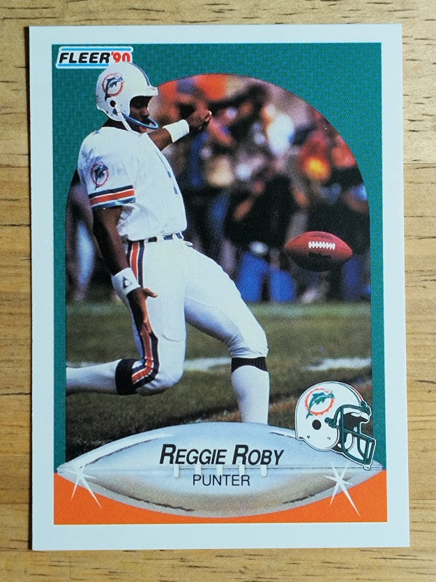 1990 Fleer #246 Reggie Roby