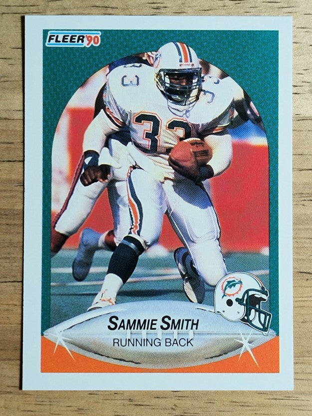 1990 Fleer #247 Sammie Smith