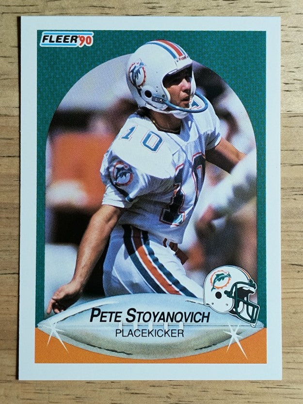 1990 Fleer #248 Pete Stoyanovich