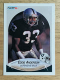 1990 Fleer #250 Eddie Anderson RC