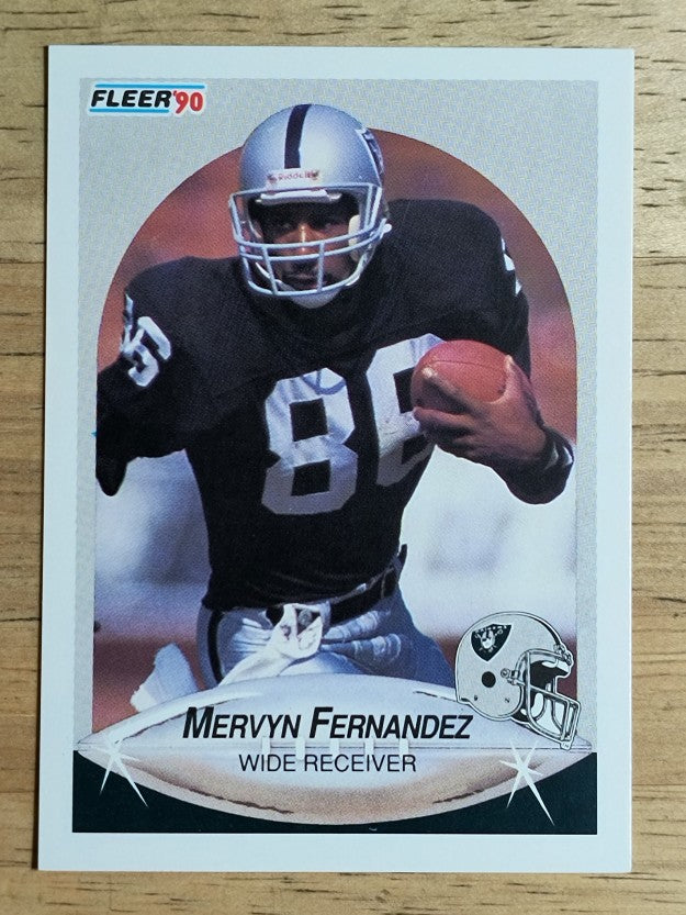 1990 Fleer #253 Mervyn Fernandez