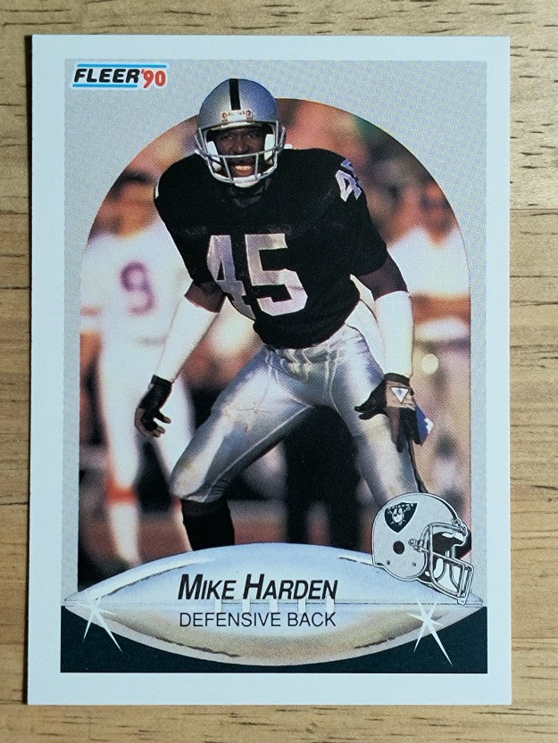 1990 Fleer #255 Mike Harden