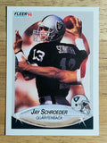1990 Fleer #259 Jay Schroeder