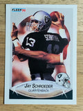 1990 Fleer #259 Jay Schroeder