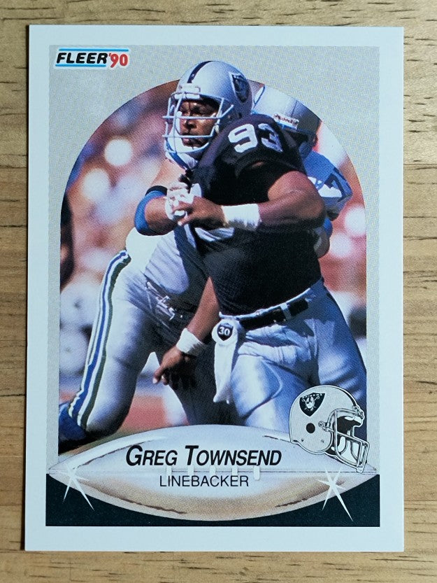 1990 Fleer #261 Greg Townsend