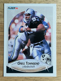 1990 Fleer #261 Greg Townsend