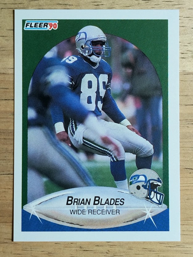 1990 Fleer #263 Brian Blades