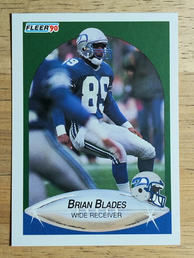 1990 Fleer #263 Brian Blades