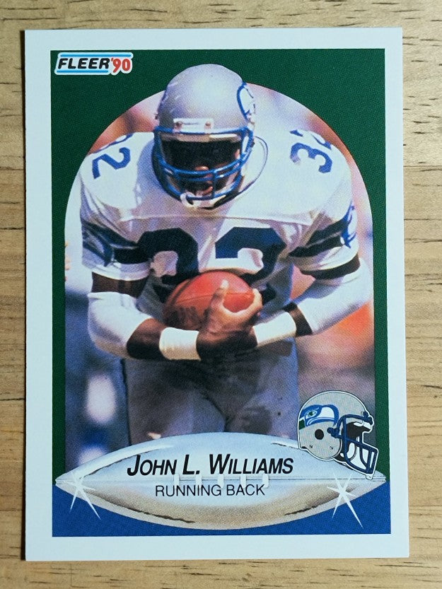 1990 Fleer #274 John L. Williams