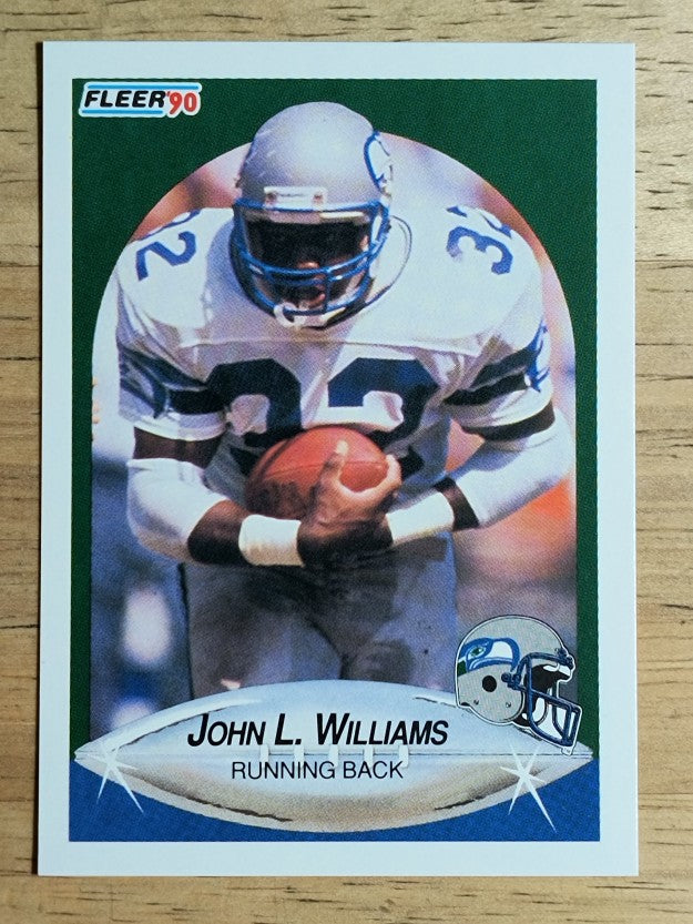 1990 Fleer #274 John L. Williams