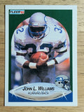 1990 Fleer #274 John L. Williams