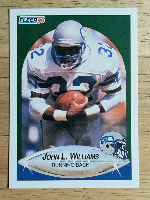 1990 Fleer #274 John L. Williams