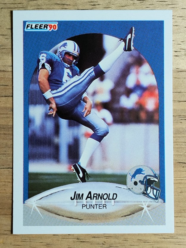 1990 Fleer #275 Jim Arnold