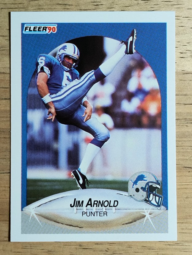 1990 Fleer #275 Jim Arnold