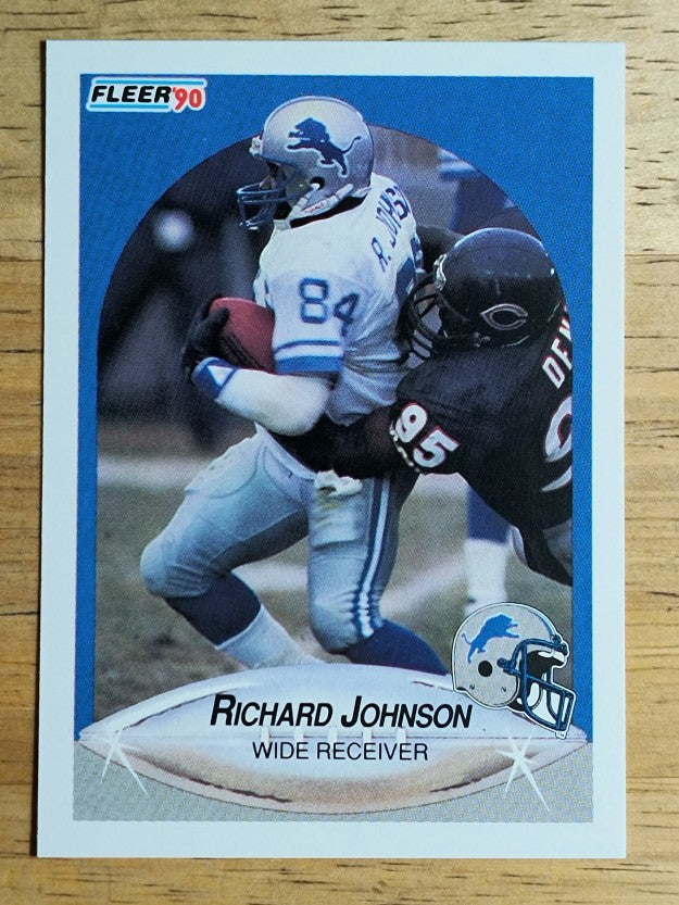 1990 Fleer #281 Richard Johnson