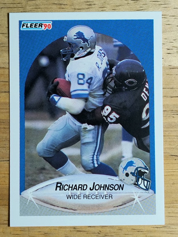 1990 Fleer #281 Richard Johnson