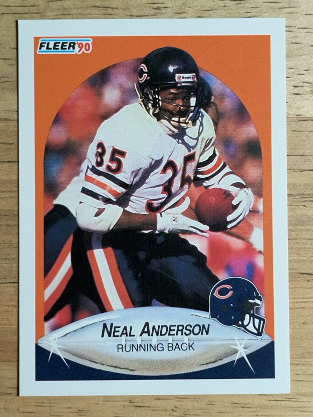 1990 Fleer #288 Neal Anderson
