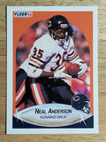 1990 Fleer #288 Neal Anderson