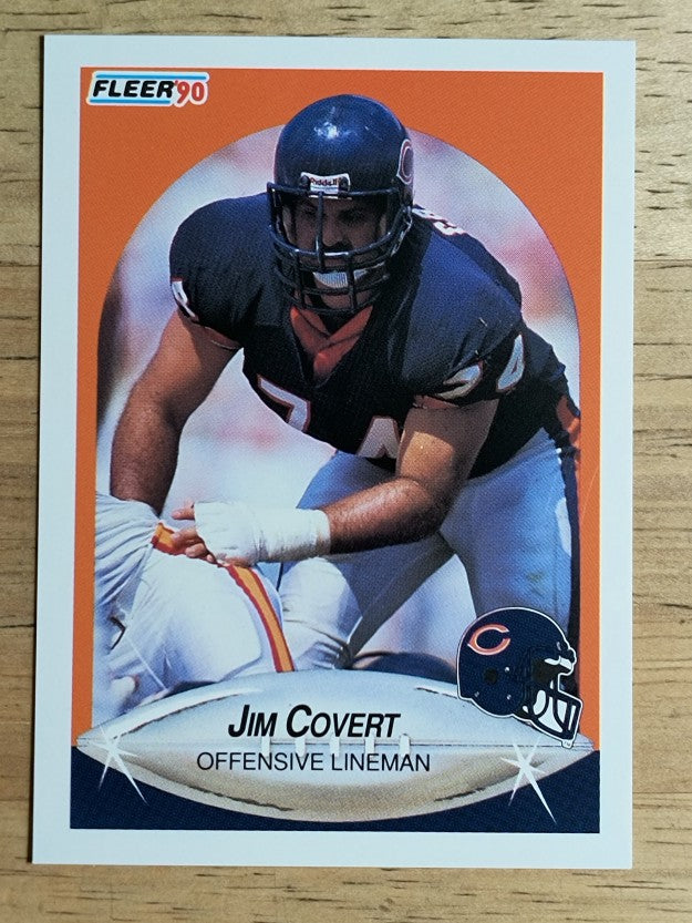 1990 Fleer #290 Jim Covert