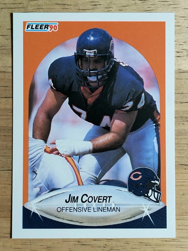 1990 Fleer #290 Jim Covert