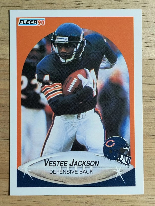 1990 Fleer #295 Vestee Jackson