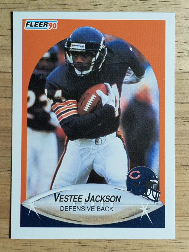 1990 Fleer #295 Vestee Jackson