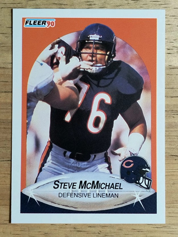 1990 Fleer #296 Steve McMichael