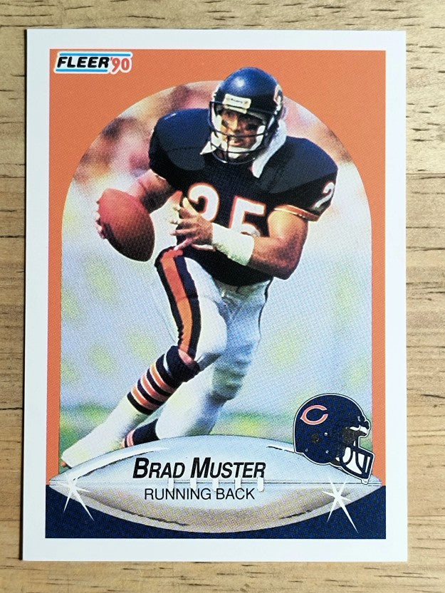 1990 Fleer #298 Brad Muster