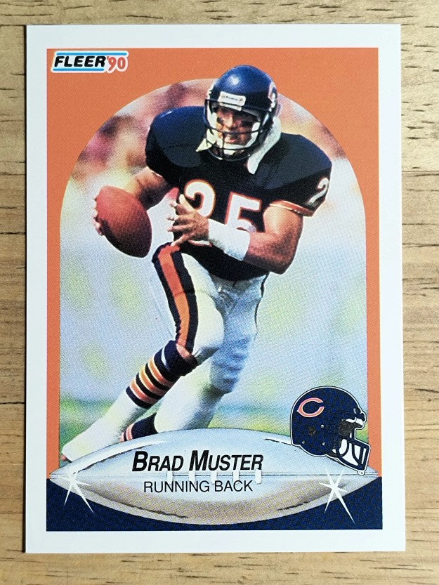 1990 Fleer #298 Brad Muster