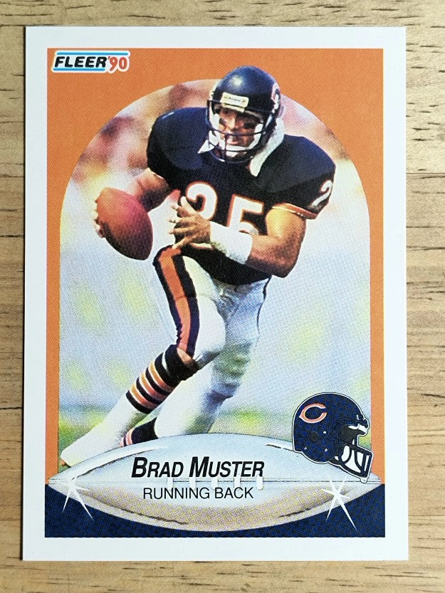 1990 Fleer #298 Brad Muster