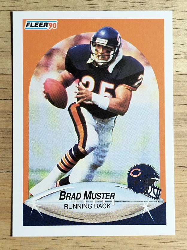 1990 Fleer #298 Brad Muster
