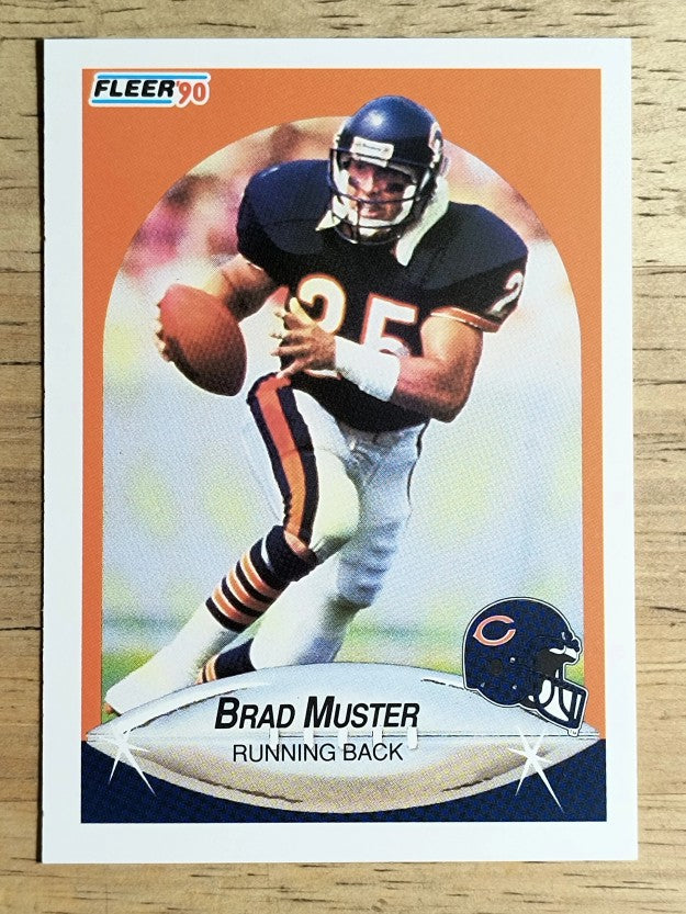 1990 Fleer #298 Brad Muster