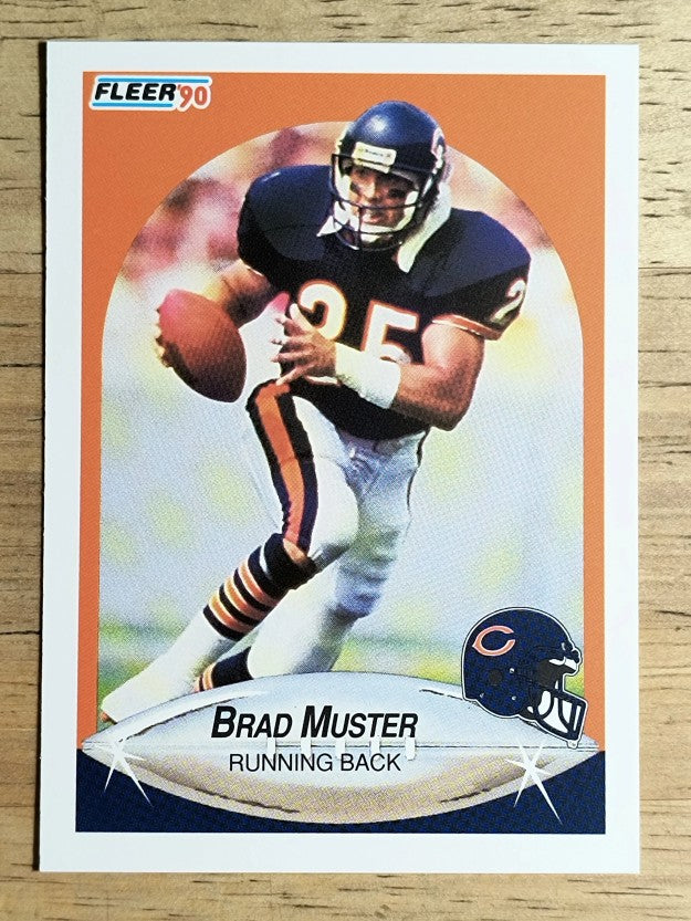 1990 Fleer #298 Brad Muster